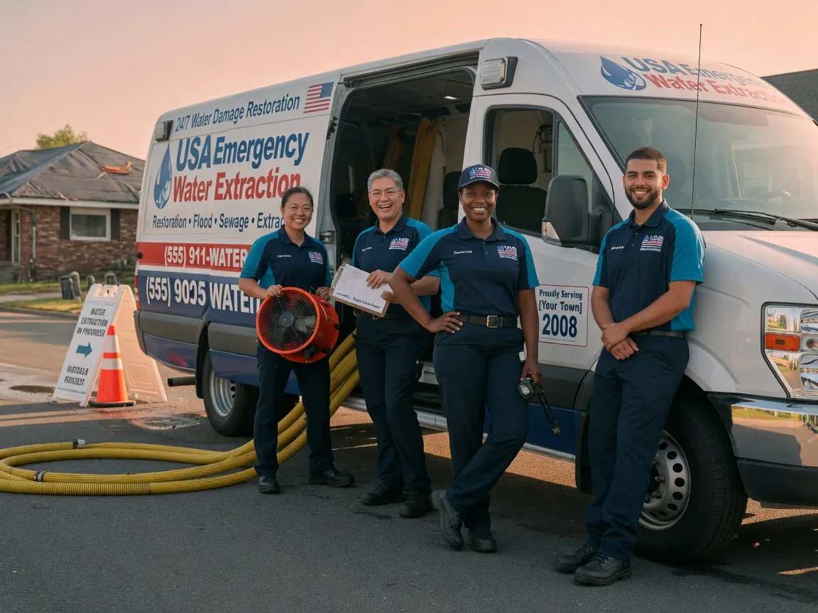 Emergency Water Removal company in Leesburg, TX